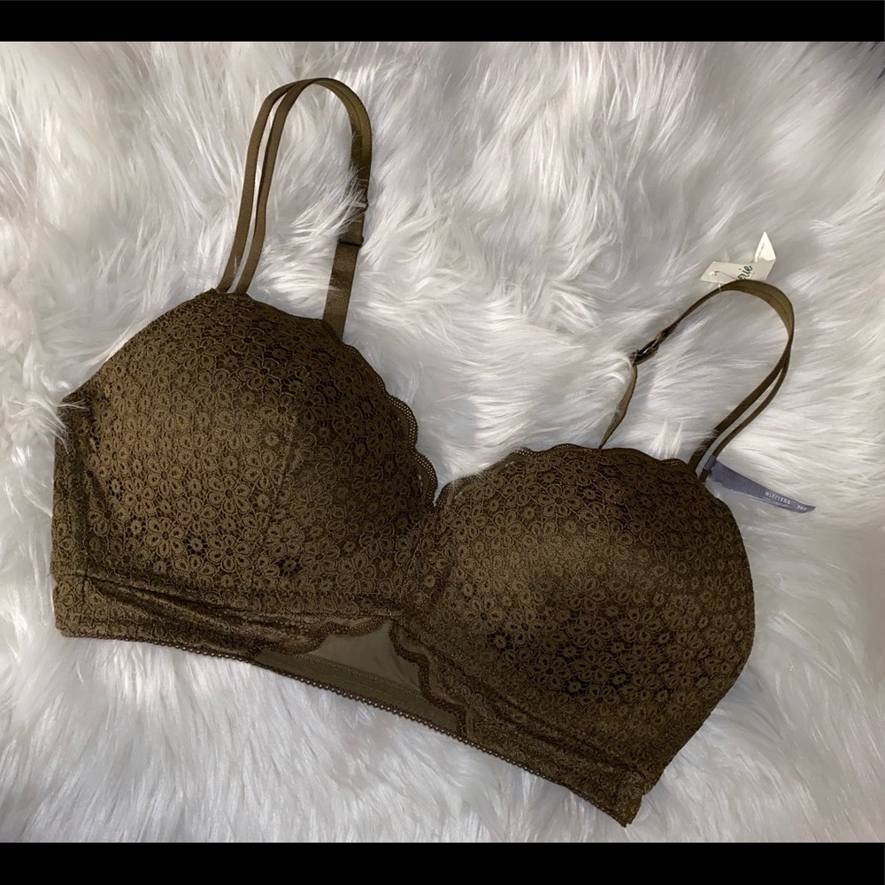 Aerie Bra Olive